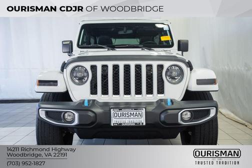 Bright White Clearcoat 2023 Jeep Wrangler 4xe Sahara