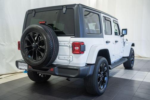 Bright White Clearcoat 2023 Jeep Wrangler 4xe Sahara