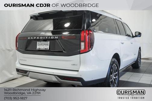 OXFORD WHITE 2025 Ford Expedition Max Platinum
