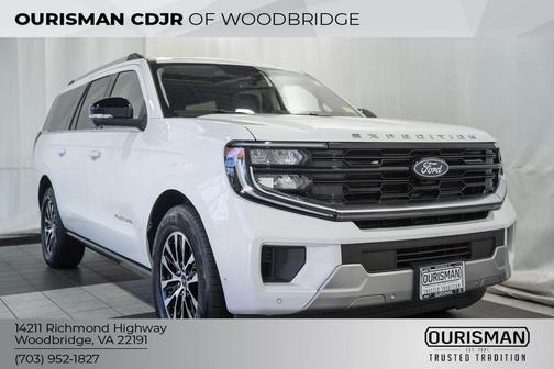 OXFORD WHITE 2025 Ford Expedition Max Platinum