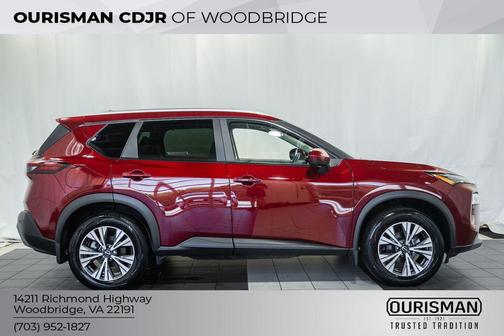 Scarlet Ember Tintcoat 2023 Nissan Rogue SV