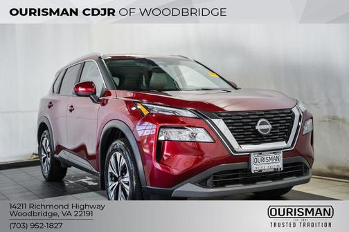 Scarlet Ember Tintcoat 2023 Nissan Rogue SV