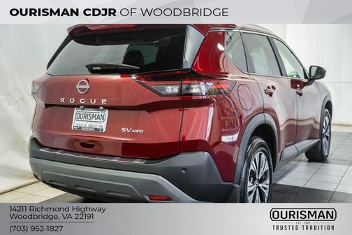 Scarlet Ember Tintcoat 2023 Nissan Rogue SV