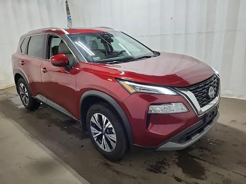 Scarlet Ember Tintcoat 2023 Nissan Rogue SV