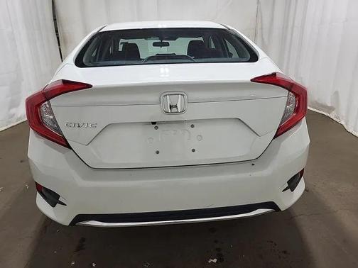 Platinum White Pearl 2019 Honda Civic LX
