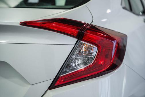 Platinum White Pearl 2019 Honda Civic LX