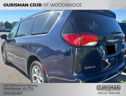 Jazz Blue Pearlcoat 2017 Chrysler Pacifica Touring