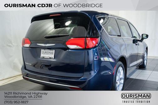 Jazz Blue Pearlcoat 2017 Chrysler Pacifica Touring