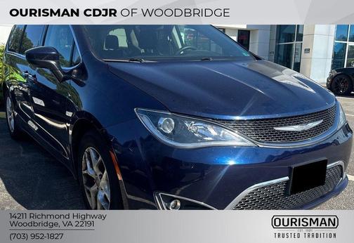 Jazz Blue Pearlcoat 2017 Chrysler Pacifica Touring