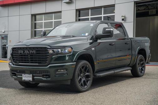 Serrano Green Metallic 2026 RAM 1500 Laramie