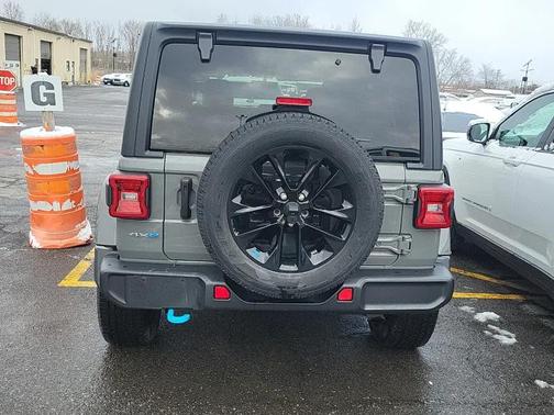 Sting-Gray Clearcoat 2023 Jeep Wrangler 4xe Sahara