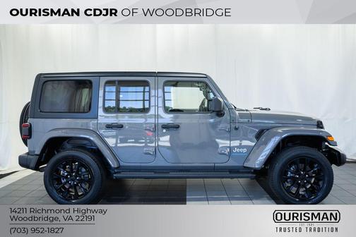 Sting-Gray Clearcoat 2023 Jeep Wrangler 4xe Sahara
