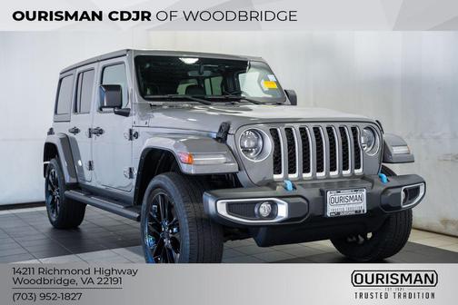 Sting-Gray Clearcoat 2023 Jeep Wrangler 4xe Sahara
