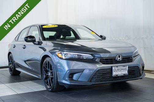 Gray 2023 Honda Civic Sport