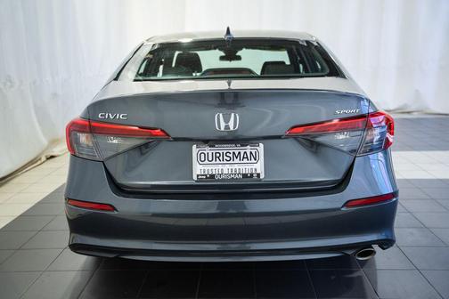 Gray 2023 Honda Civic Sport