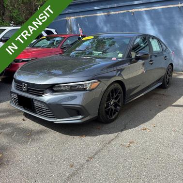 Gray 2023 Honda Civic Sport