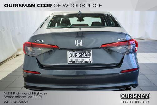 Gray 2023 Honda Civic Sport