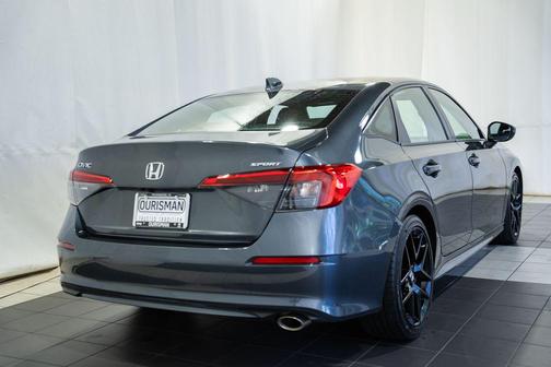 Gray 2023 Honda Civic Sport