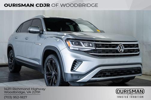 Gray 2022 Volkswagen Atlas Cross Sport 3.6L V6 SE w/Technology