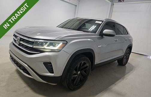 Gray 2022 Volkswagen Atlas Cross Sport 3.6L V6 SE w/Technology