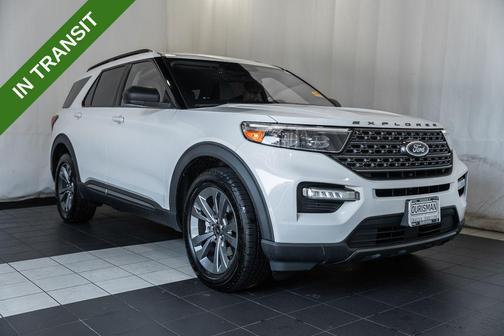 OXFORD WHITE 2021 Ford Explorer XLT