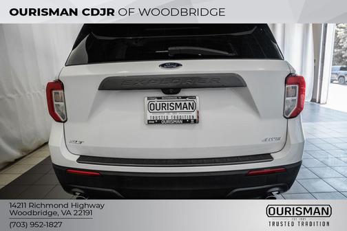 OXFORD WHITE 2021 Ford Explorer XLT