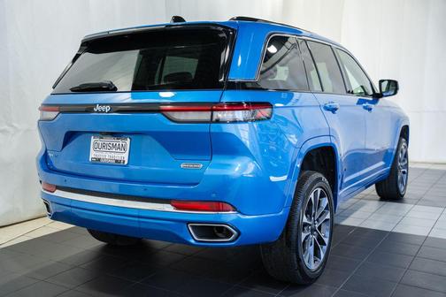 Hydro Blue Pearlcoat 2022 Jeep Grand Cherokee 4xe Overland