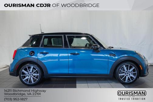 Island Blue Metallic 2022 MINI Hardtop Cooper S