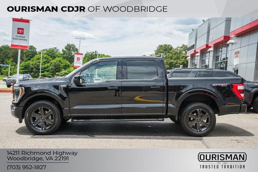 AGATE BLACK METALLIC 2023 Ford F-150 Lariat