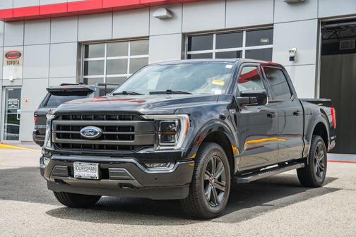AGATE BLACK METALLIC 2023 Ford F-150 Lariat