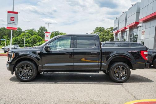 AGATE BLACK METALLIC 2023 Ford F-150 Lariat