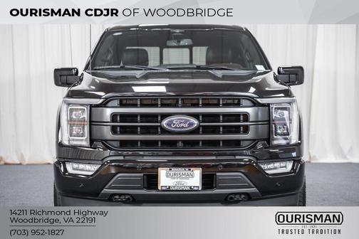 AGATE BLACK METALLIC 2023 Ford F-150 Lariat