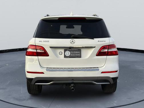 White 2015 Mercedes-Benz M-Class 4MATIC