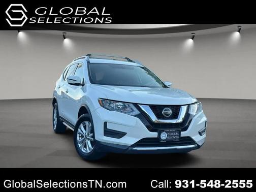 Glacier White 2018 Nissan Rogue SV