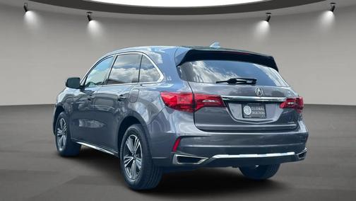 Modern Steel Metallic 2018 Acura MDX 3.5L