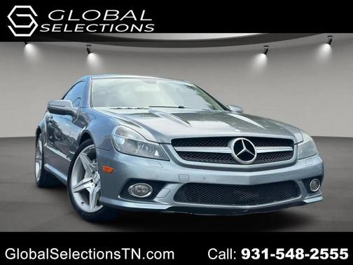 Silver 2009 Mercedes-Benz SL-Class SL550