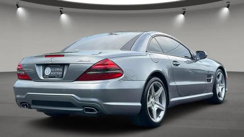 Silver 2009 Mercedes-Benz SL-Class SL550