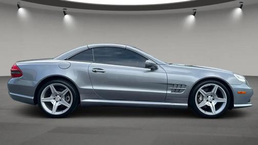 Silver 2009 Mercedes-Benz SL-Class SL550