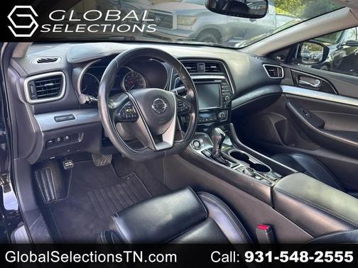 Black 2017 Nissan Maxima 3.5 SL