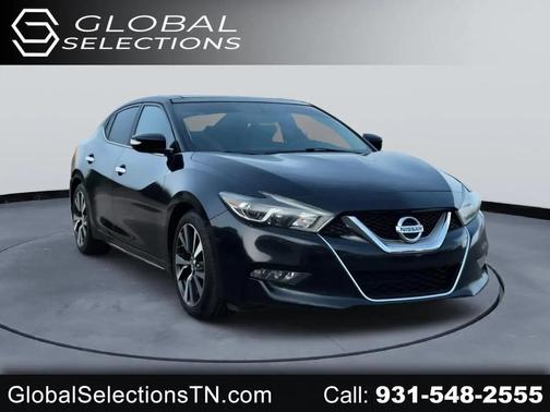 Black 2017 Nissan Maxima 3.5 SL
