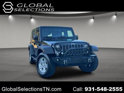 Black Clearcoat 2015 Jeep Wrangler Unlimited Sport