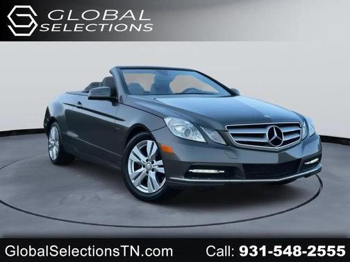 Gray 2012 Mercedes-Benz E-Class E350 Cabriolet