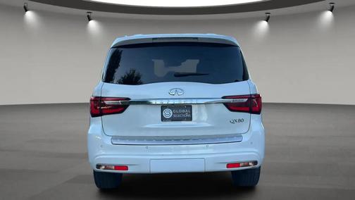Moonstone White 2018 INFINITI QX80 Base
