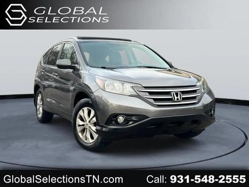 Gray 2014 Honda CR-V EX-L