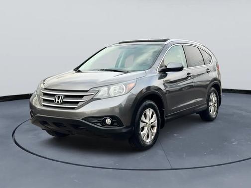 Gray 2014 Honda CR-V EX-L