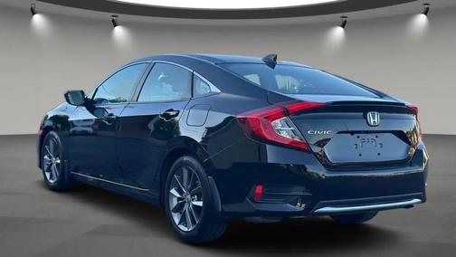 Crystal Black Pearl 2021 Honda Civic EX