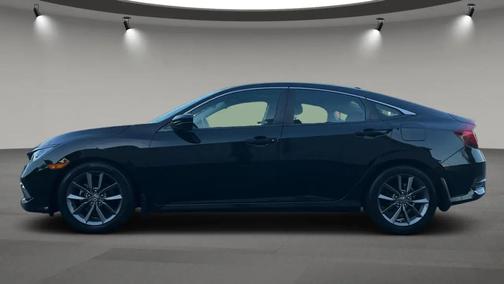 Crystal Black Pearl 2021 Honda Civic EX