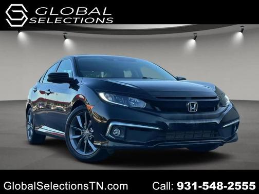 Crystal Black Pearl 2021 Honda Civic EX