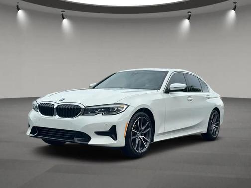 White 2020 BMW 330 330i