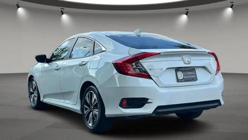 White 2016 Honda Civic EX-T